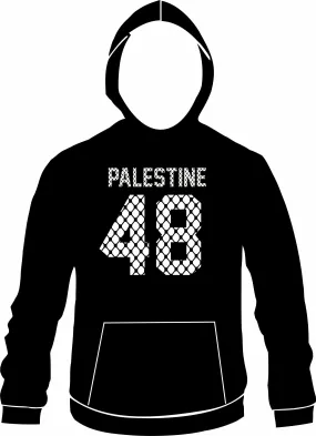 Palestine Keffiyeh Printed Hoody