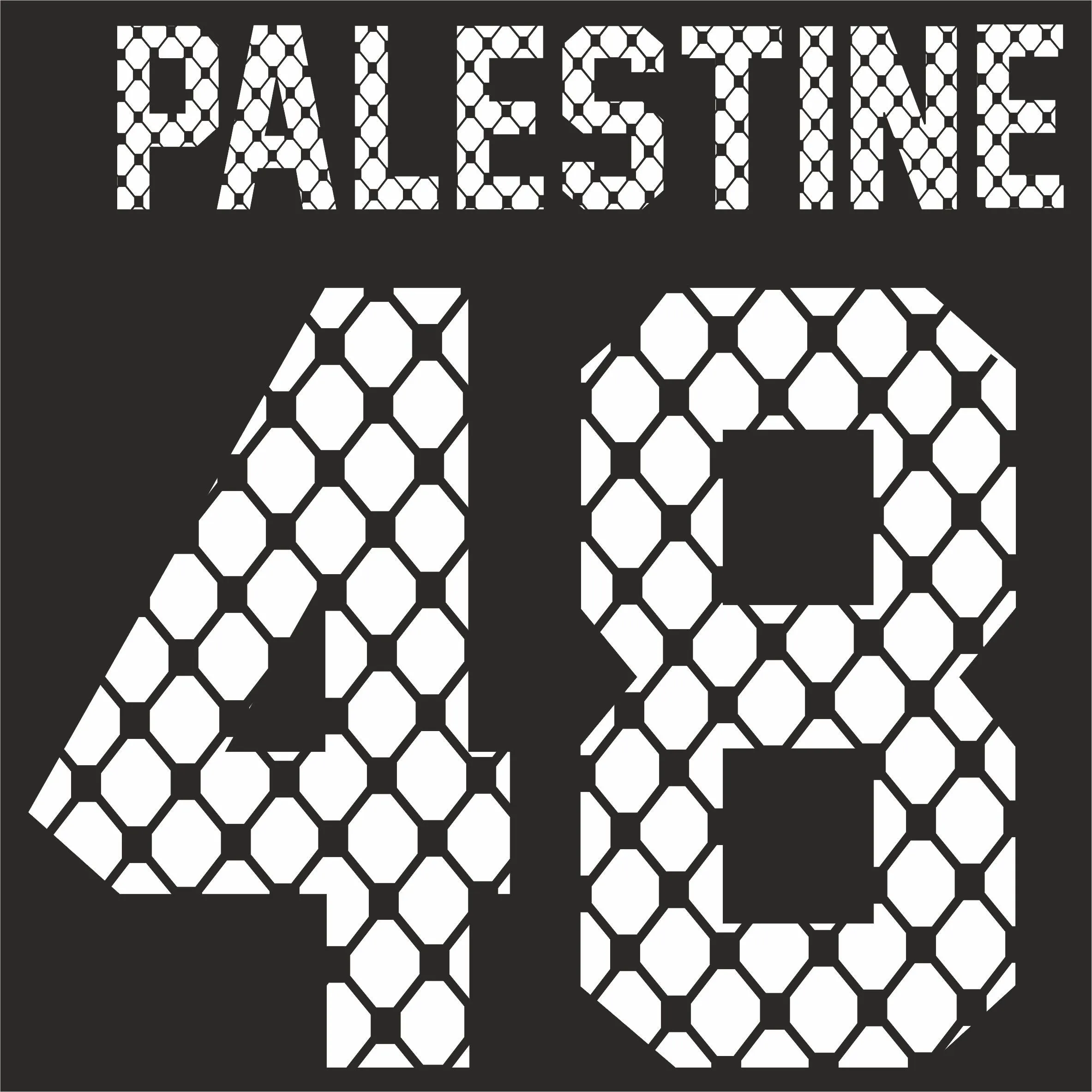 Palestine Keffiyeh Printed Hoody