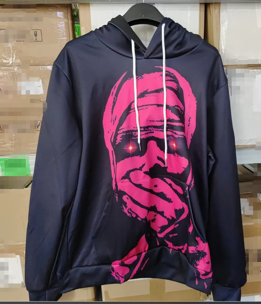 Punk Wind Ninja Printed Hoodies