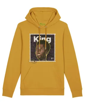 "King" Organic Cotton Hoodie - Mustard