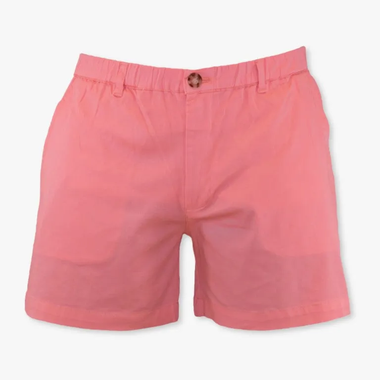 Salmon 4" Stretch Shorts