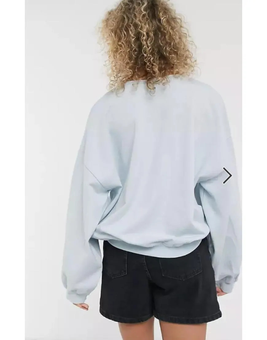 Short Body Sweatshirt Oversized