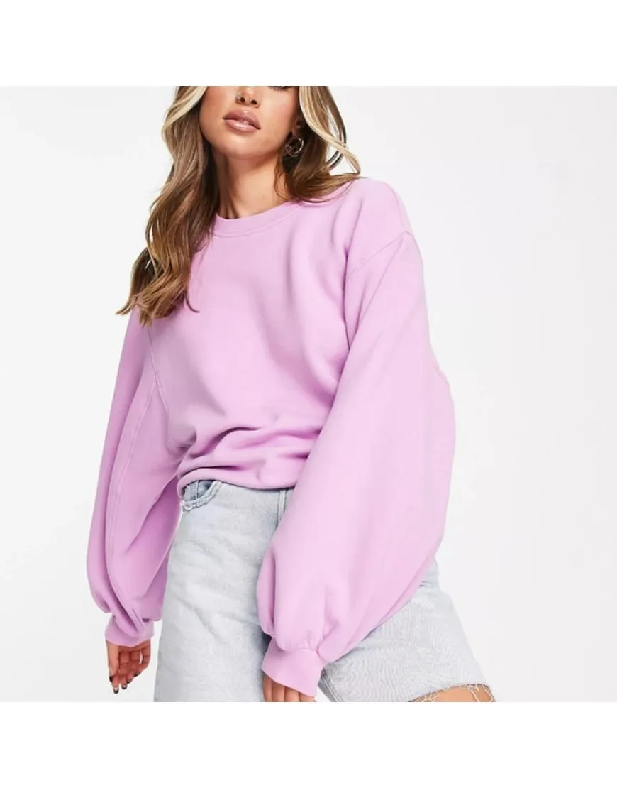 Short Body Sweatshirt Oversized