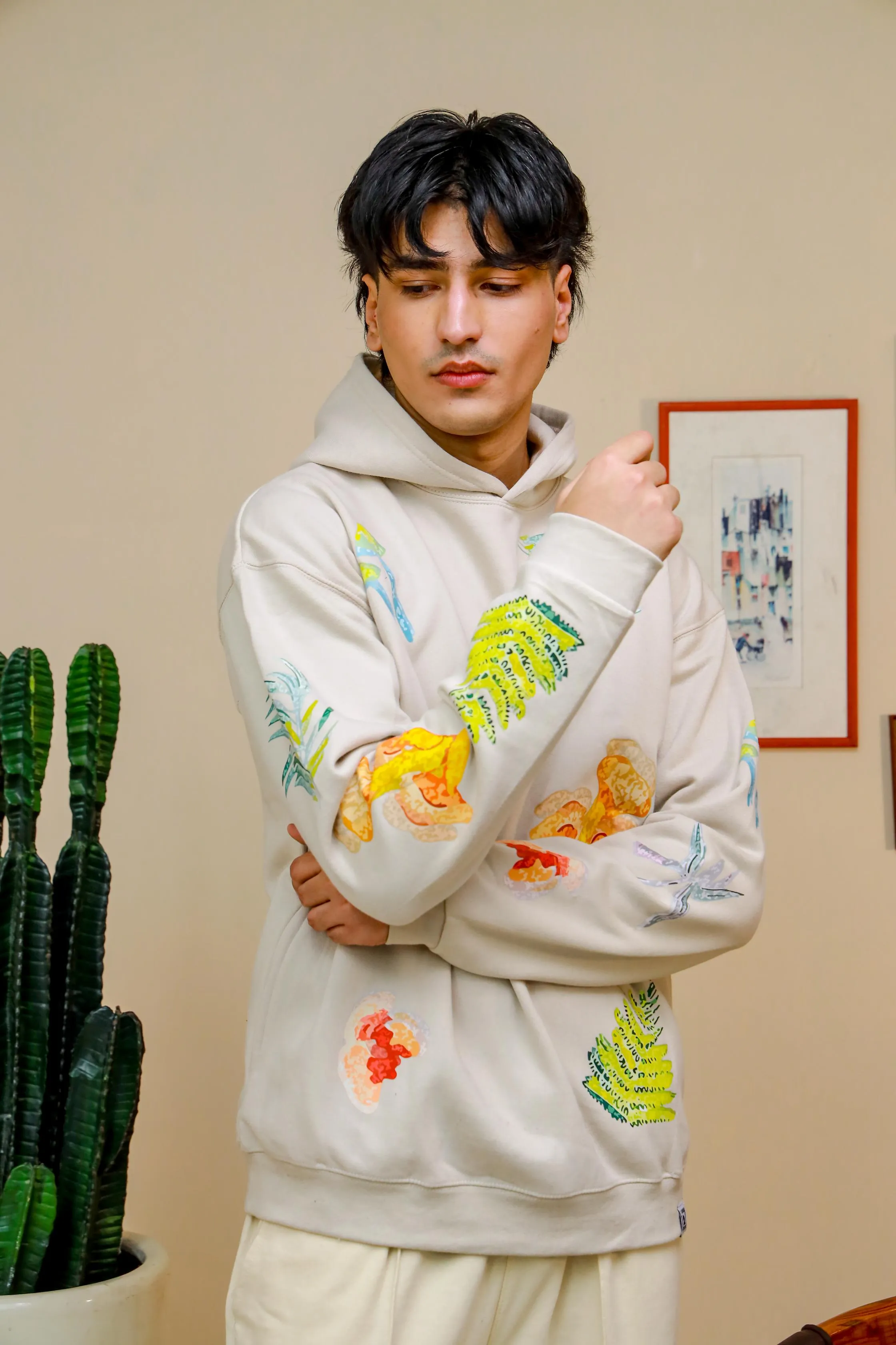 SHROOMS IN BLOOM OVERSIZED HOODIE