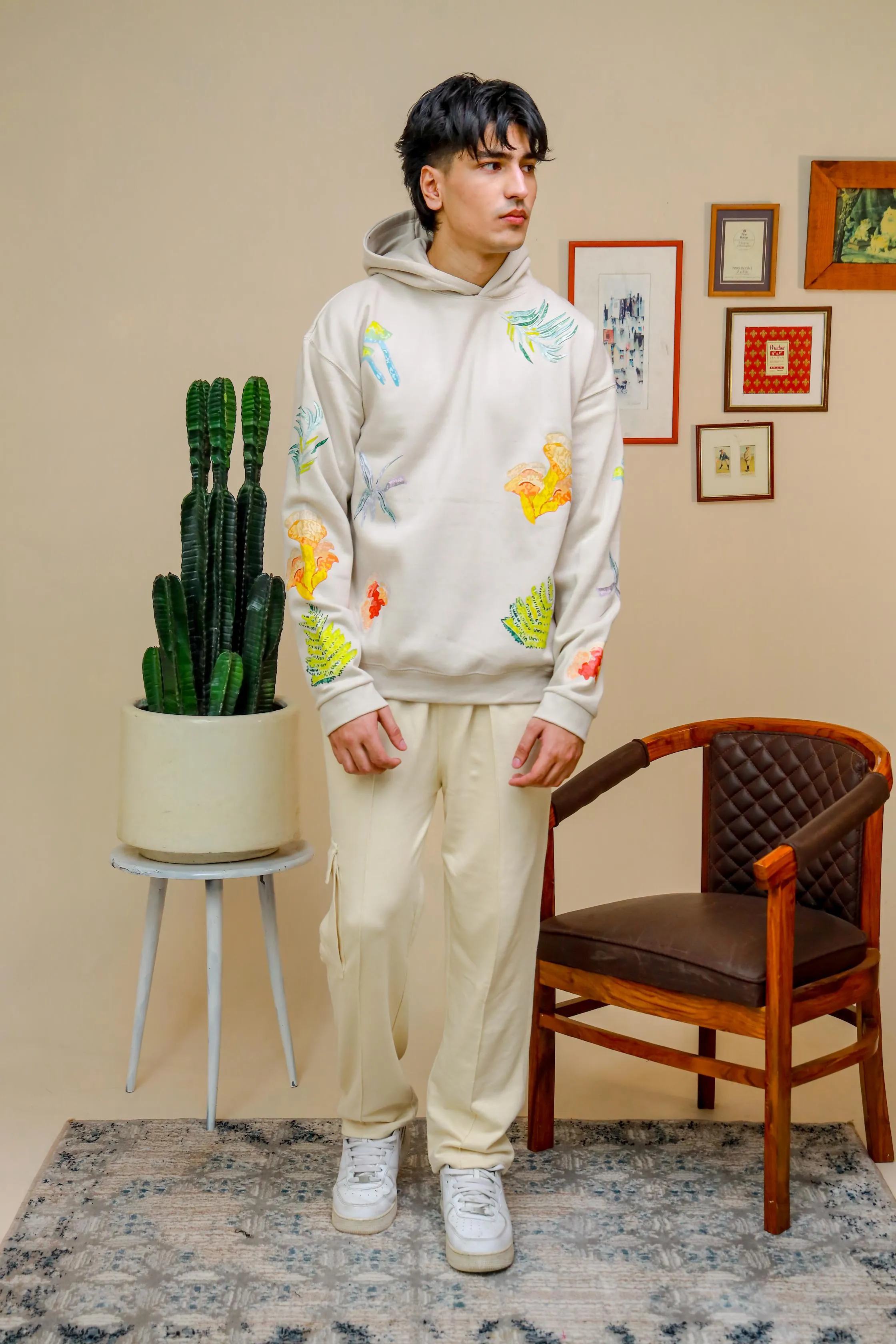 SHROOMS IN BLOOM OVERSIZED HOODIE