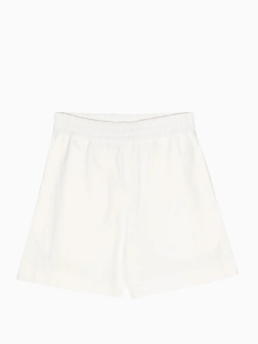 Stretch-cotton shorts