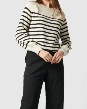 Sweden Jumper - Black Stripe