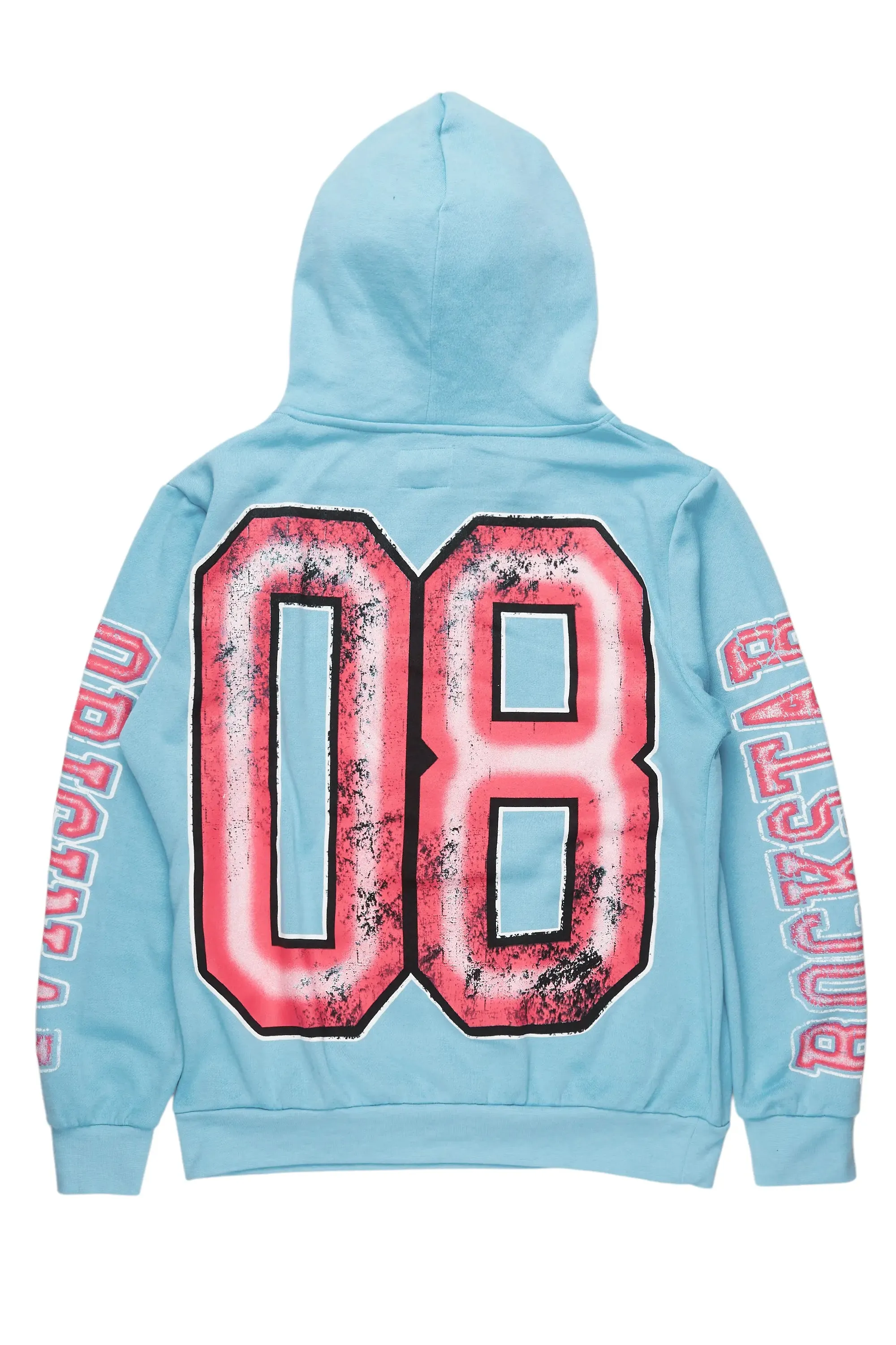 Tariqa Baby Blue Oversized Hoodie