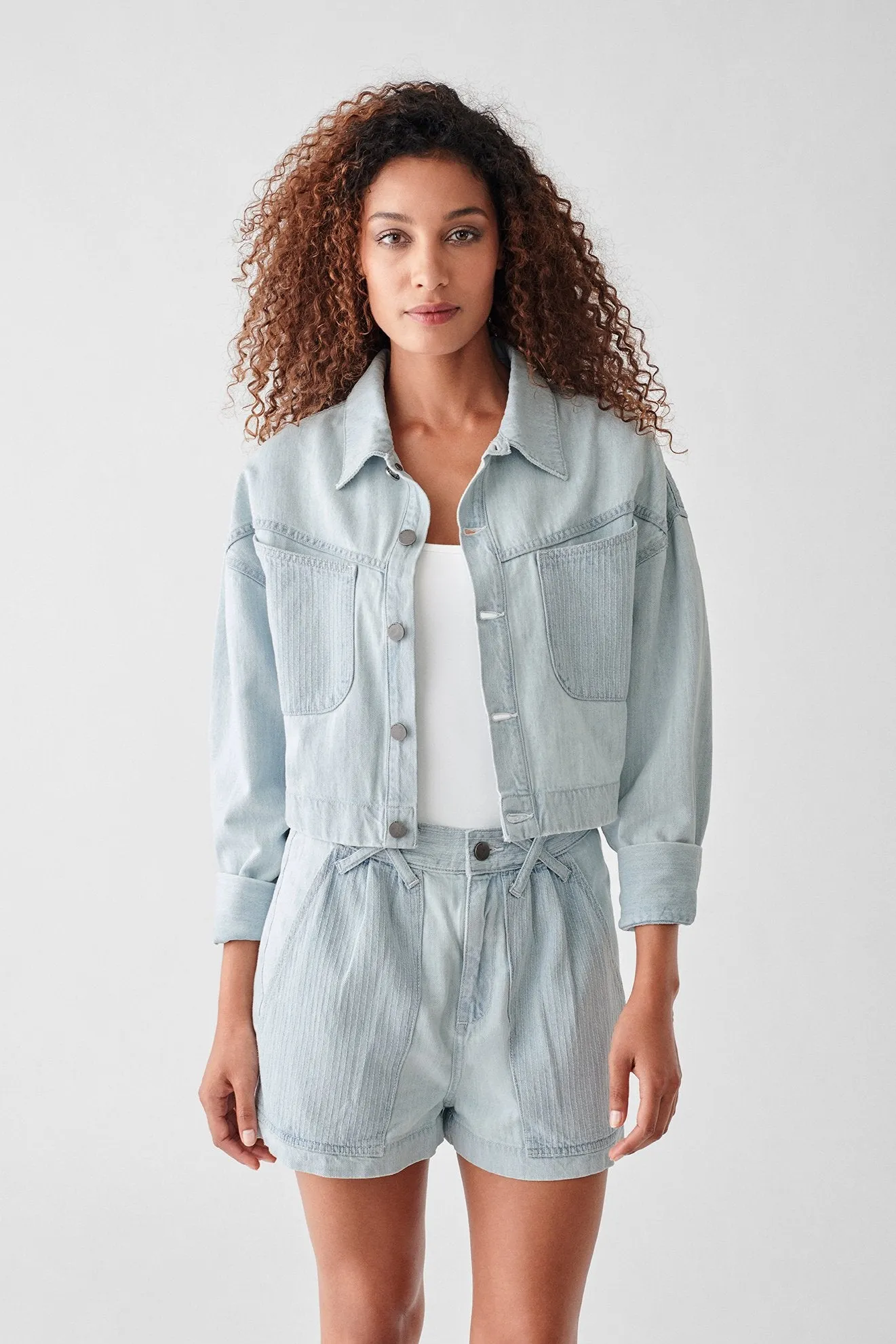 TARYN CROPPED OVERSIZED JACKET EDESSA