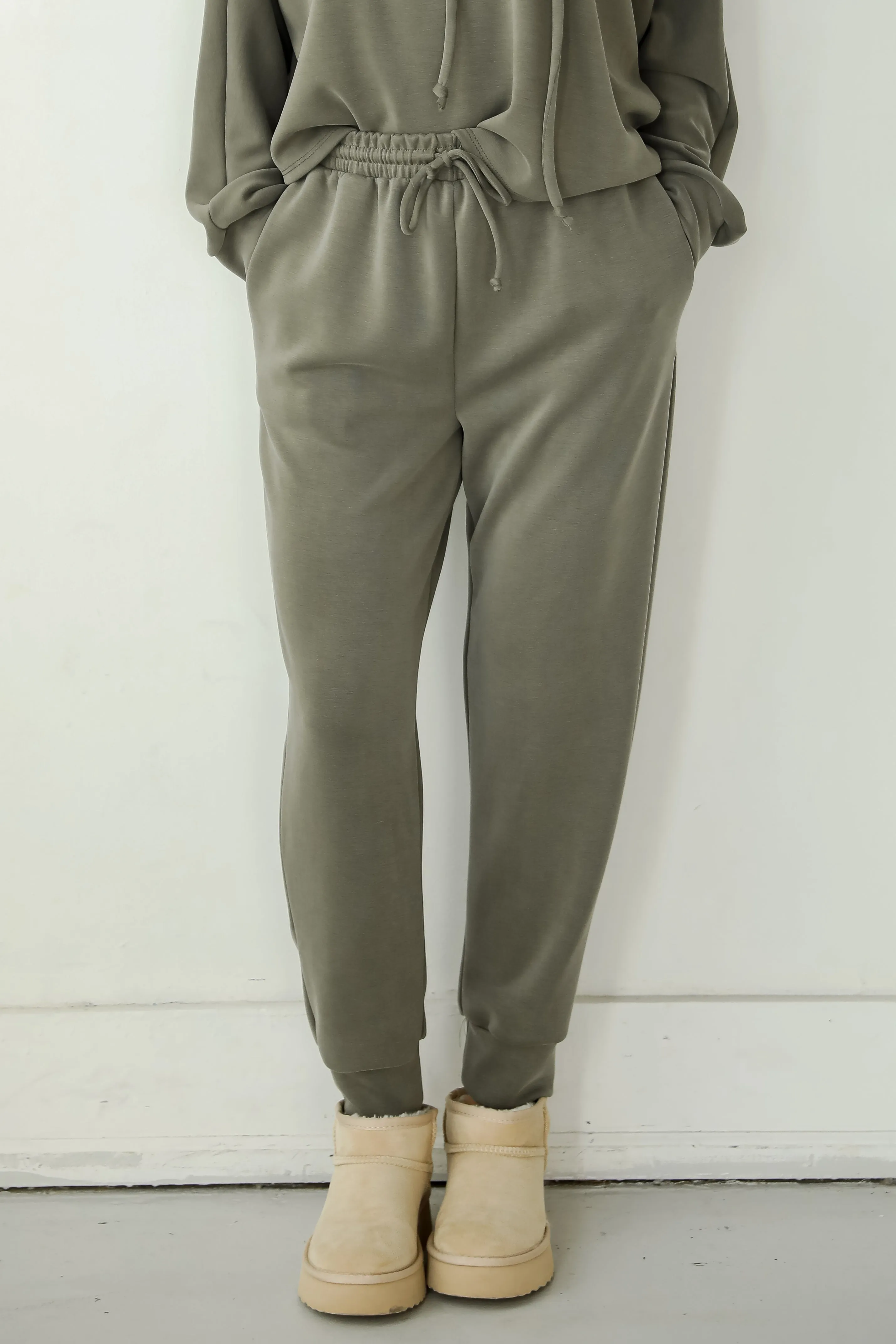 Ultra Air Soft Olive Joggers