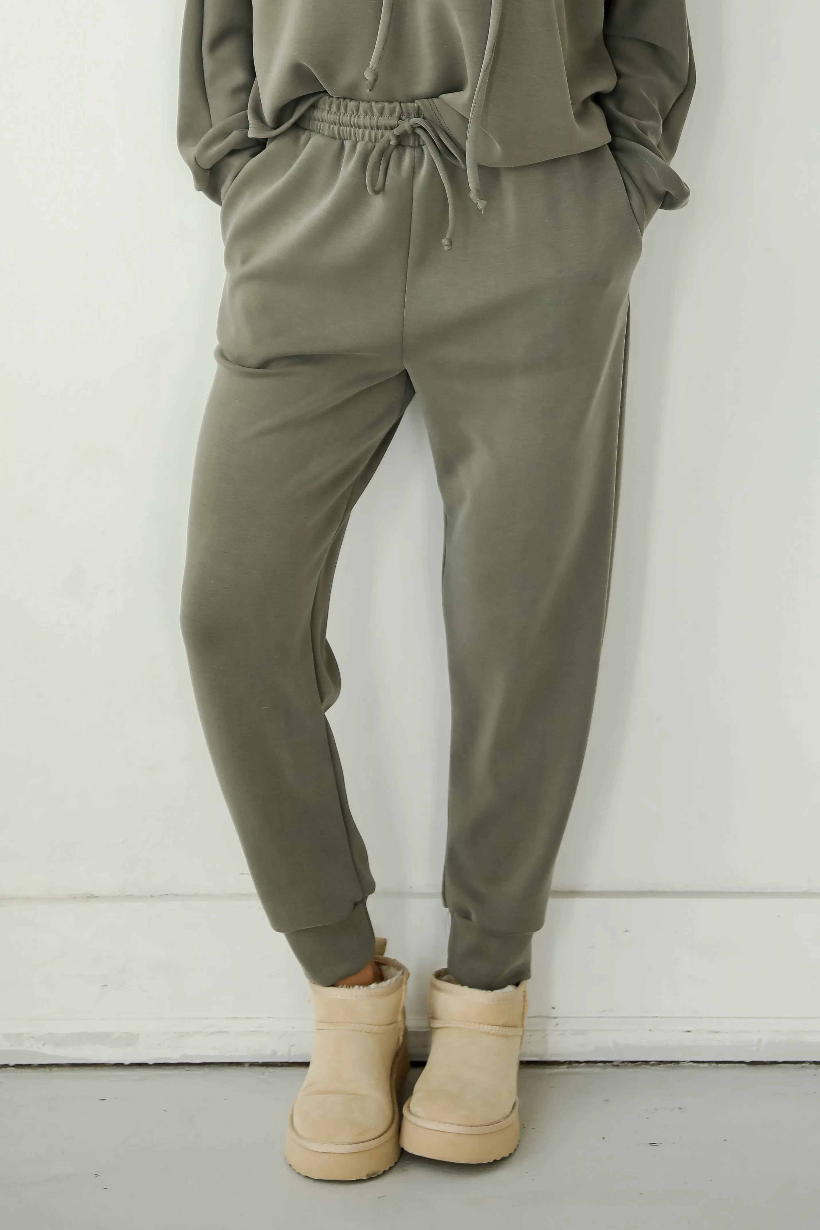 Ultra Air Soft Olive Joggers