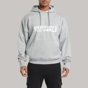 World Puff Print Hoodie (Front only)